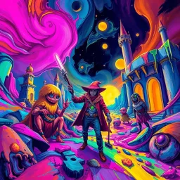 Spectrum Wars: Whose Dimension Is It Anyway? - Text-based game