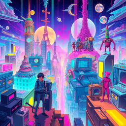 Spectrum Wars: Which Dimension Is It Anyway? - Text-based game