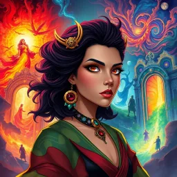 Spectrum Wars: Which Dimension Is It Anyway? - Text-based game