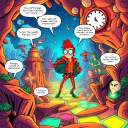 Spectrum Wars: Which Dimension is it Anyway? - Text-based game