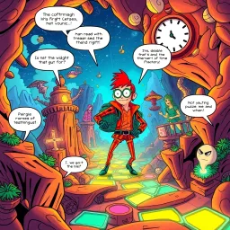 Spectrum Wars: Which Dimension is it Anyway? - Text-based game