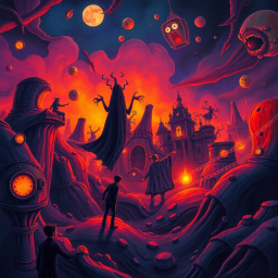 Nightmare Chronicles: Whose Nightmare Is It, Anyway? - Text-based game