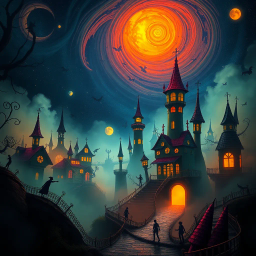 Nightmare Bureau: Whose Dream Is It Anyway? - Text-based game