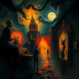 Nightmare Chronicles: Whose Nightmare Is It, Anyway? - Text-based game