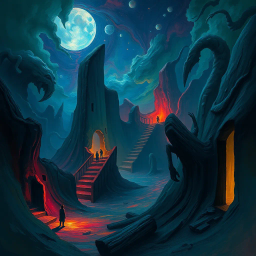 Nightmare Chronicles: Whose Nightmare Is It, Anyway? - Text-based game