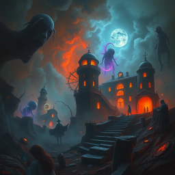 Nightmare Chronicles: Whose Nightmare Is It, Anyway? - Text-based game