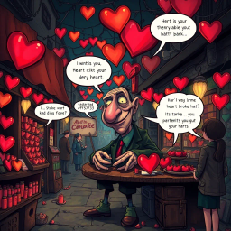 Whose Heart Is It, Anyway? - Text-based game