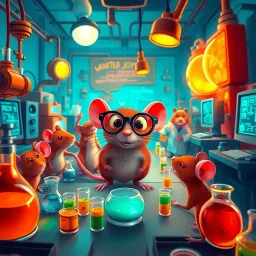Lab Rats: Whose Lab Is It Anyway? - Text-based game