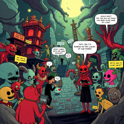 Whose Hell Is It Anyway? - Text-based game