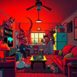 Infernal Antics: Whose Are These? - Text-based game