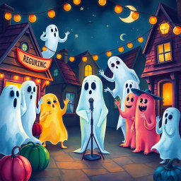 Hello, Whose Ghost Is It Anyway? - Text-based game