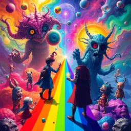 Spectrum Wars: Which Dimension Is It Anyway? - Text-based game
