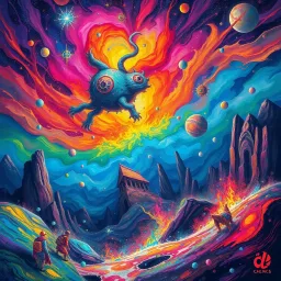 Spectrum Wars: Which Dimension is it Anyway? - Text-based game