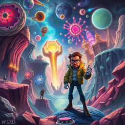 Spectrum Wars: Which Dimension is It, Anyway? - Text-based game