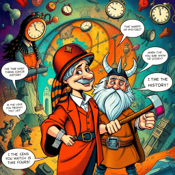 Chronochaos: Whose Time Is It Anyway? - Text-based game