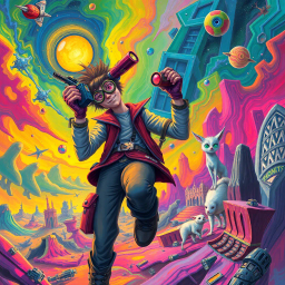 Spectrum Wars: Which Dimension Is It Anyway? - Text-based game
