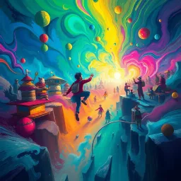 Spectrum Wars: Which Dimension Is It Anyway? - Text-based game