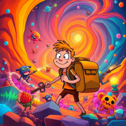 Spectrum Wars: Which Dimension Is It Anyway? - Text-based game