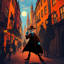 Whose Shadow Is It Anyway? - Text-based game