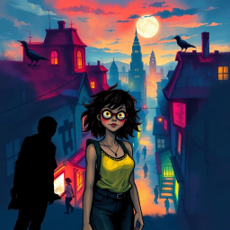 Whose Shadow Is It Anyway? - Text-based game
