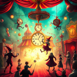 Chrono-Circus: Whose Time Is It Anyway? - Text-based game