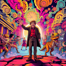 Chrono Whirl: Whose Time Is It Anyway? - Text-based game