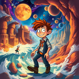 Chrono Whirl: Who's Time is it Anyway? - Text-based game