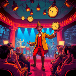 ChronoMangle: Whose Time is it Anyway? - Text-based game