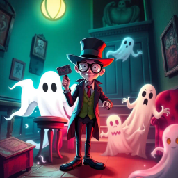 Whose Ghost Is It, Anyway? - Text-based game
