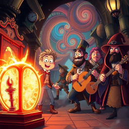 Chrono-Capers: Whose Time Is It Anyway? - Text-based game