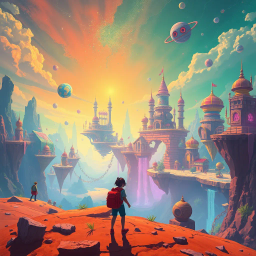 Spectrum Wars: Which Dimension Is It Anyway? - Text-based game