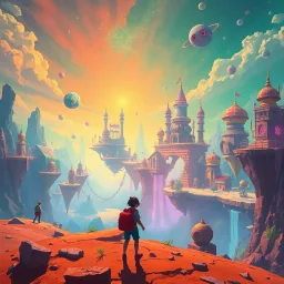 Spectrum Wars: Which Dimension Is It Anyway? - Text-based game