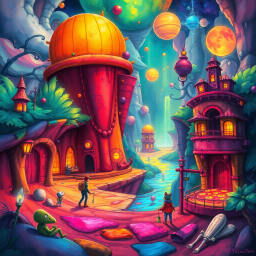 Spectrum Wars: Which Dimension Is It Anyway? - Text-based game