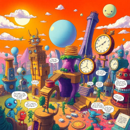 Spectrum Wars: Which Dimension Is It Anyway? - Text-based game