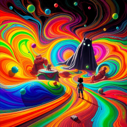 Spectrum Wars: Which Dimension Is It Anyway? - Text-based game