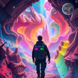 Spectrum Wars: Which Dimension Is It Anyway? - Text-based game