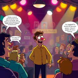 Whose Giggle Is It Anyway? - Text-based game