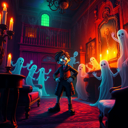 Whose Haunt is This? - Text-based game