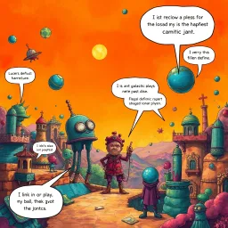 Cosmic Chronicles: Whose Cosmos Is It Anyway? - Text-based game