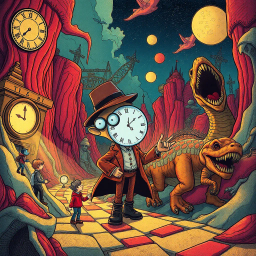 ChroniChaos: Whose Time Is It Anyway? - Text-based game