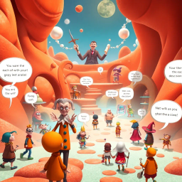 MetaQuest: Whose Adventure Is It Anyway? - Text-based game