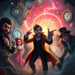 Chrono-Capers: Whose Time Is It, Anyway? - Text-based game