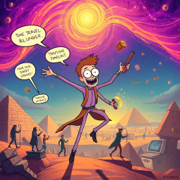 ChronoQuest: Whose Adventure is it Anyway? - Text-based game