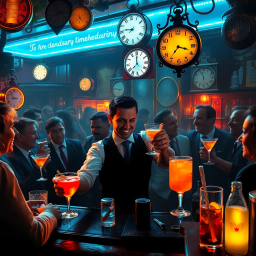 Chronococktail: Whose Time Is It Anyway? - Text-based game