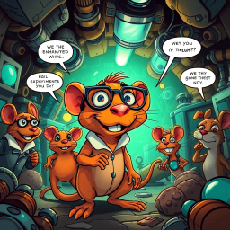 Lab Rat Rumble: Who's in Charge? - Text-based game