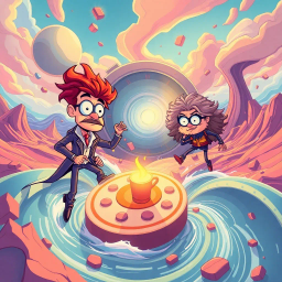 Chrono-Collisions: Whose Era is it Anyway? - Text-based game