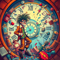 Chronochaos: Whose Time is it Anyway? - Text-based game