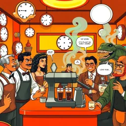 ChronoCafé: Whose Hello is it Anyway?