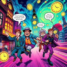 ChronoClash: Whose Time Is It Anyway? - Text-based game