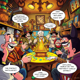 Relic Rumble: Whose Is It, Anyway? - Text-based game